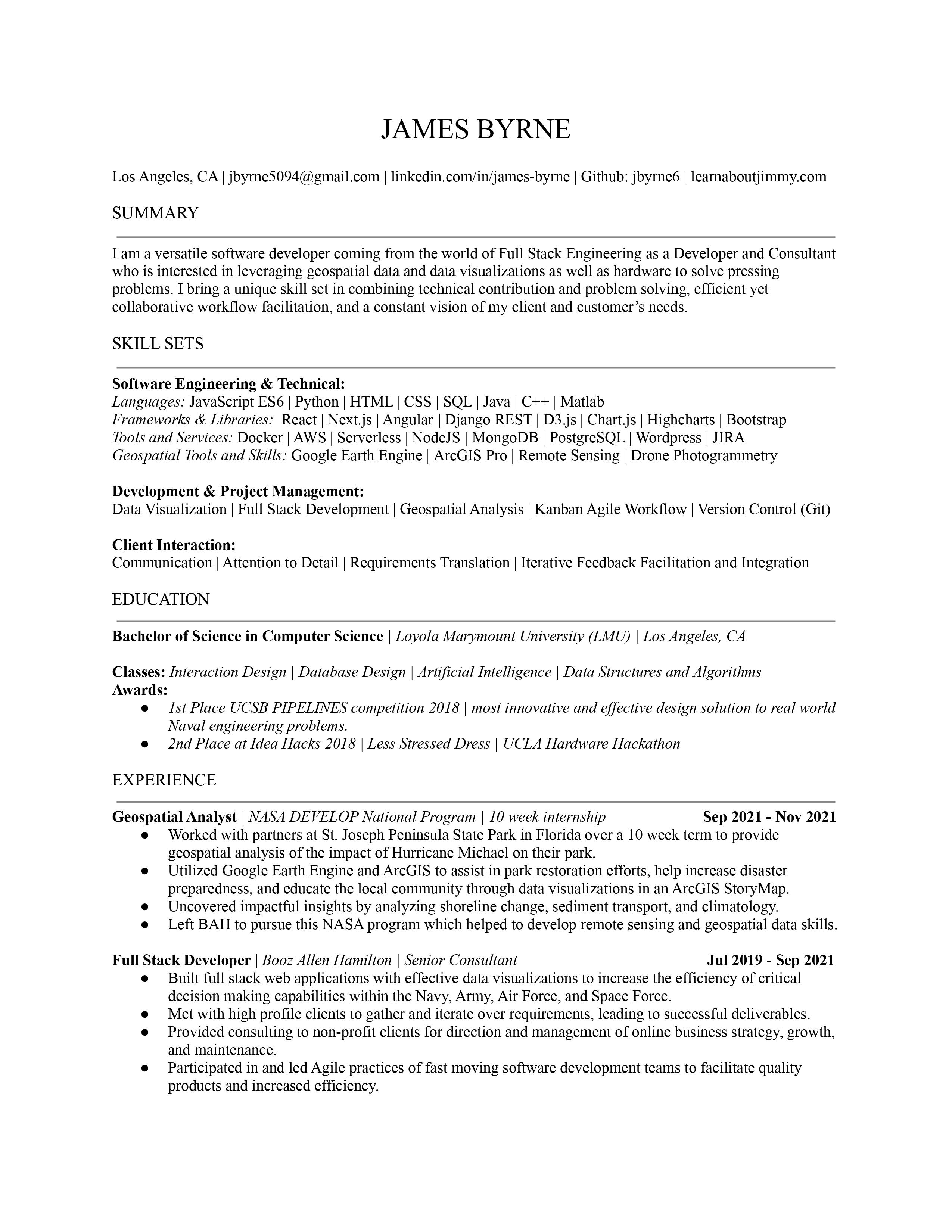 My Resume PDF